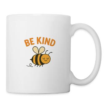Be Kind – Cute Bee Design - Mug - white - Right