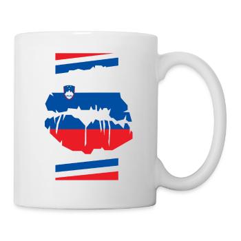 Slowenien - Tasse - Weiß - Rechts