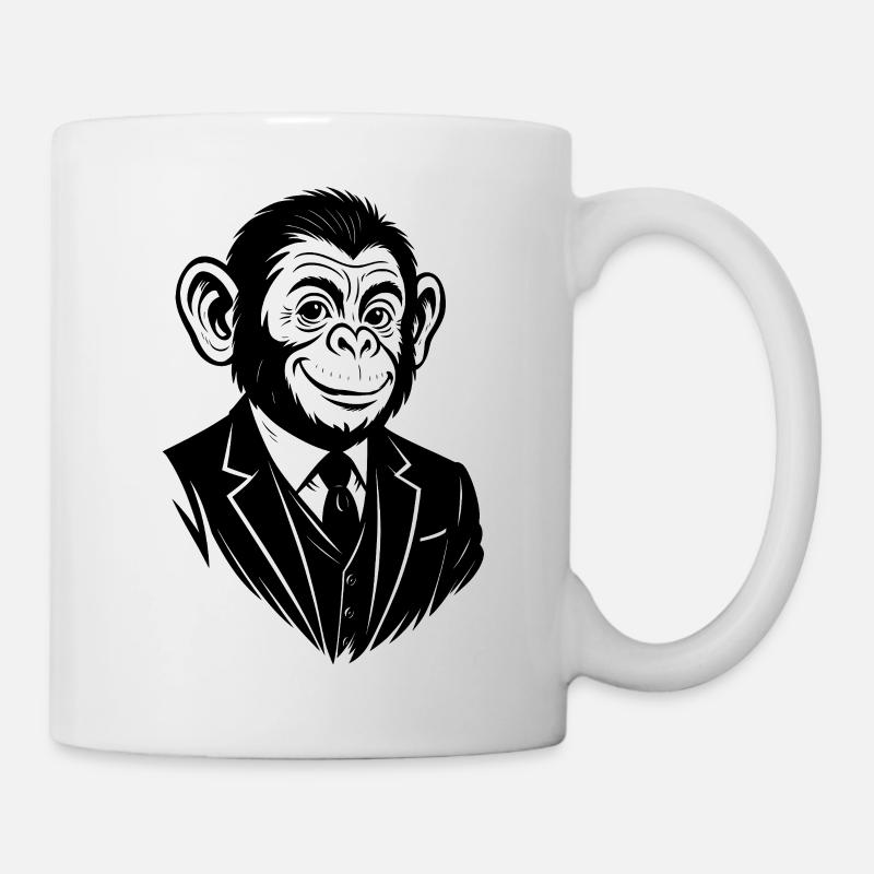 Ape – Ego – Eco - Tasse - Weiß