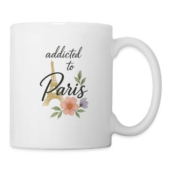 Addicted to Paris - Tasse - Weiß - Rechts
