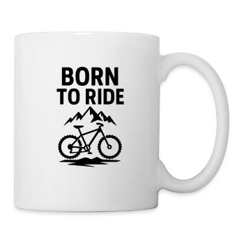 Bicycle Mountain Bike Cycling Design - Mug - white - Right