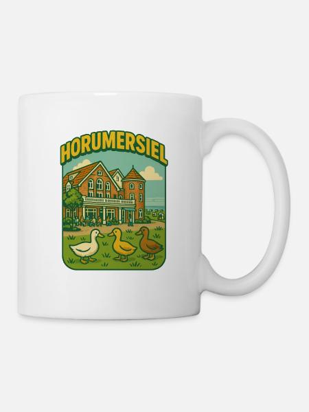 Horumersiel - Tasse - Weiß