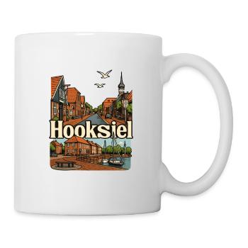 Hooksiel - Tasse - Weiß - Rechts