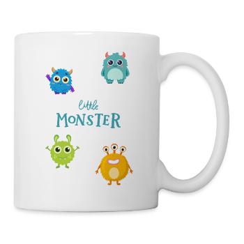 Petits monstres - Mug blanc - blanc - Droite