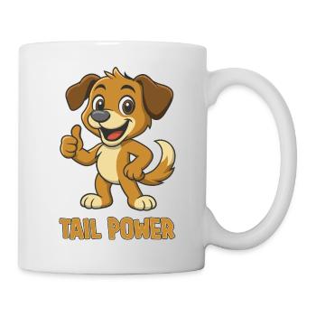 Funny Dog – Cute Animal Motif for Dog Fans - Mug - white - Right