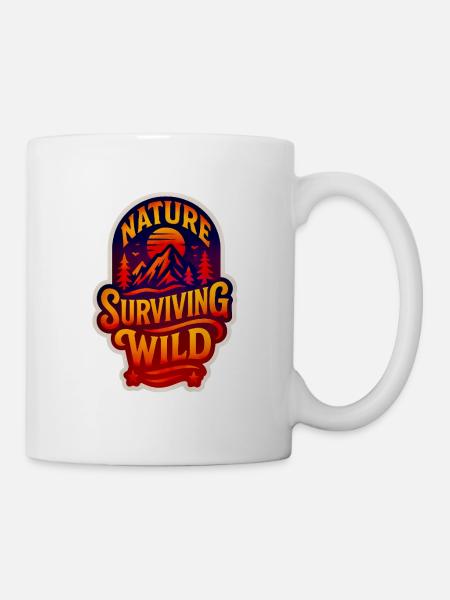 Nature Grit: Endure | Adapt | Rise - Mug - white