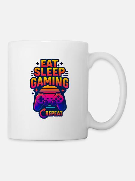 Power Surge: Neon Warrior Realms - Mug - white