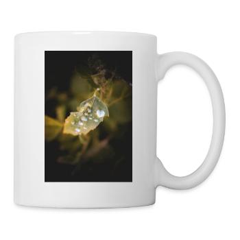 Leaf Water Drops - Mug - white - Right