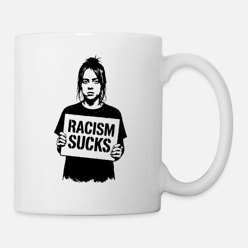 Le racisme craint - Mug blanc - blanc