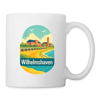 Wilhelmshaven - Tasse - Weiß - Rechts