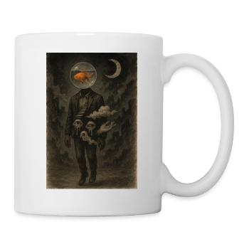Träume gehorchen nicht der Schwerkraft - Tasse - Weiß - Rechts
