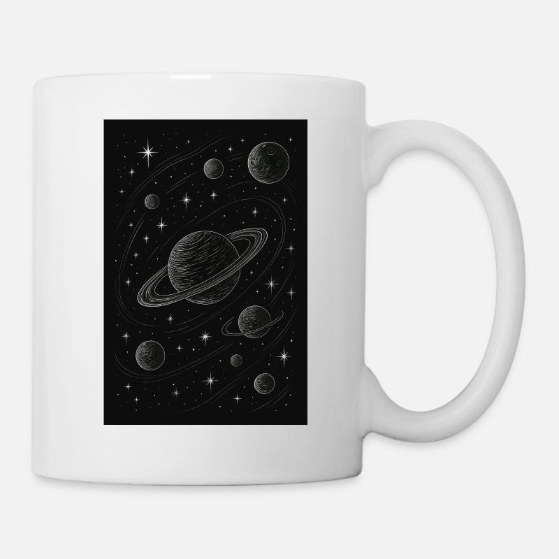 Espace - Mug blanc - blanc