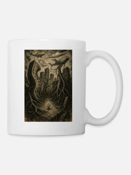 La nature se réappropriera - Mug blanc - blanc