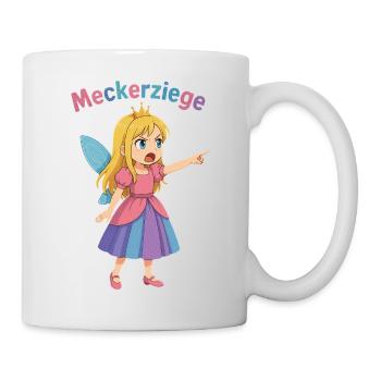 Meckerziege - Tasse - Weiß - Rechts