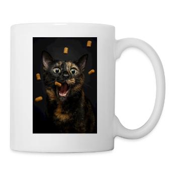 Leckerli-Angriffsmodus: Aktiviert! - Tasse - Weiß - Rechts