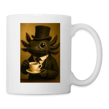 Raffiniertes Axolotl-Gebräu - Tasse - Weiß - Rechts