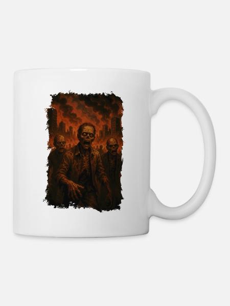Zombiewelt - Tasse - Weiß
