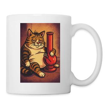 Stoned & Chunky - Tasse - Weiß - Rechts