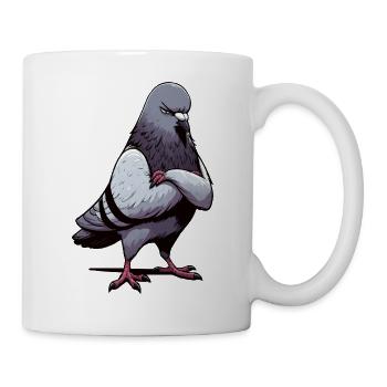 Pigeon pigeons pigeon fancier pigeon fancier - Mug - white - Right
