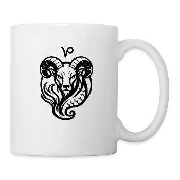 Zodiac sign Capricorn - Mug - white - Right