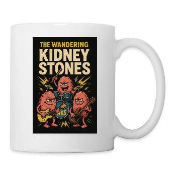 The wandering kidney stones in concert - Mug - white - Right