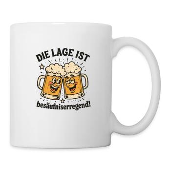 The location is drunken booze party beer - Mug - white - Right