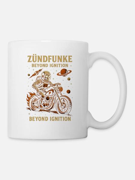 ZÜNDFUNKE – ASTRONAUT OF ANARCHY - Tasse - Weiß