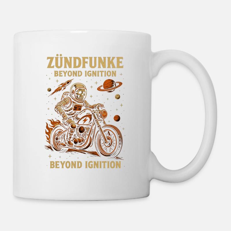 ZÜNDFUNKE – ASTRONAUTE DE L’ANARCHIE - Mug blanc - blanc