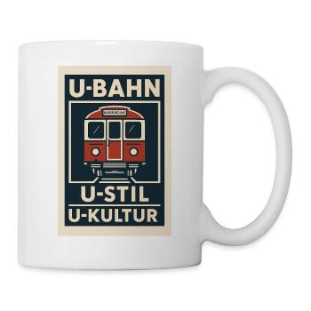 Subway, Culture, Style, Transport, Public Transport, Retro - Mug - white - Right