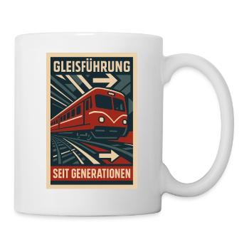 Track Guidance Generation Subway Railway - Mug - white - Right