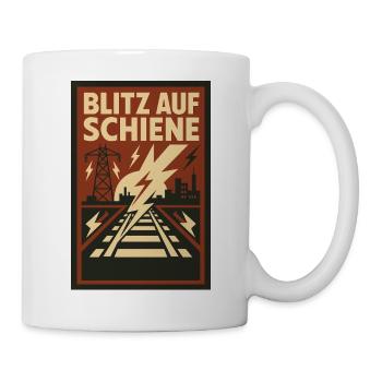 Blitz Rail Railway - Mug - white - Right