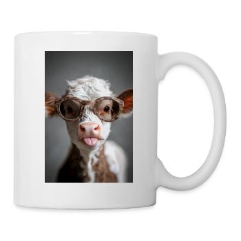 Cool Calf with Attitude - Mug - white - Right