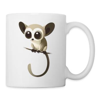 Galago - Tasse - Weiß - Rechts