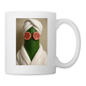 Cucumber Spa Day Gone Wrong - Mug - white - Right