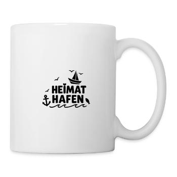 Heimathafen - Tasse - Weiß - Rechts