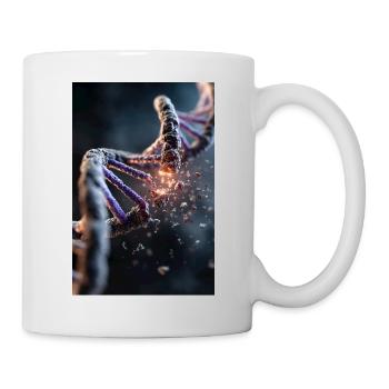 DNA Breakdown Explosion - Mug - white - Right