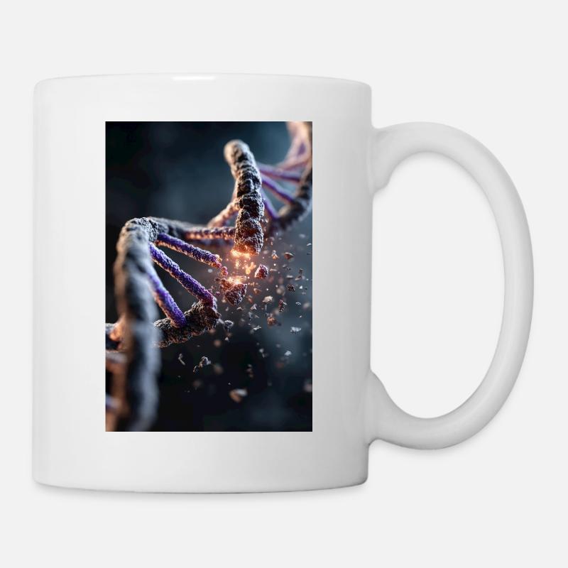 Explosion des DNA-Abbaus - Tasse - Weiß