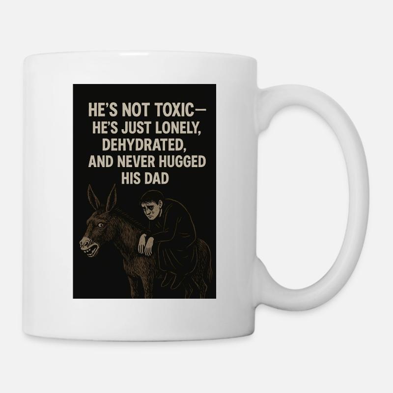 Male Loneliness - Mug - white