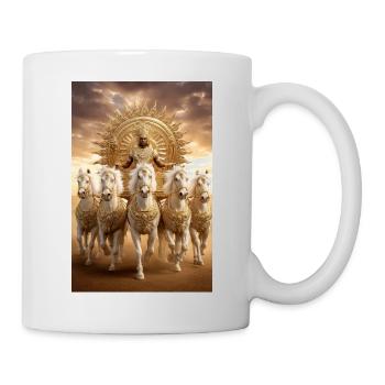 Göttlicher Wagen der Sonne - Tasse - Weiß - Rechts