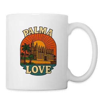 Palma Love Mallorca - Tasse - Weiß - Rechts