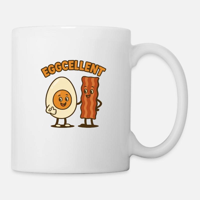 Eggcellent - Tasse - Weiß