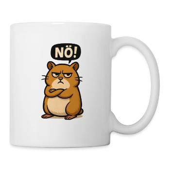 Hamster Just Nope Statement Meme - Mug - white - Right
