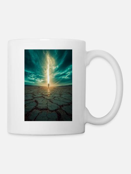 Vom Licht auserwählt - Tasse - Weiß