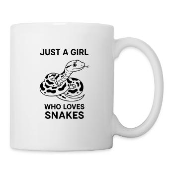 Girl Snake Love - Mug - white - Right