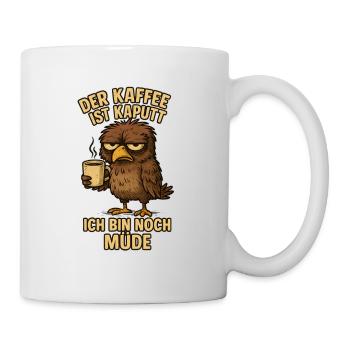 The Early Bird Coffee Saying Funny - Mug - white - Right