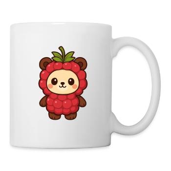BearyBerry, Himbeerbärchen, fruchtig süß - Tasse - Weiß - Rechts