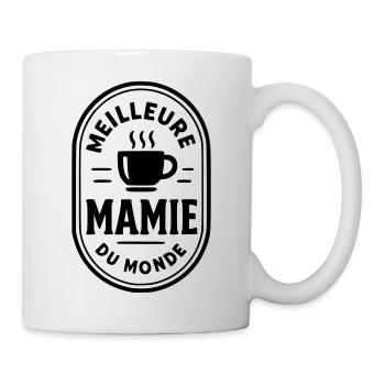 Beste Oma der Welt - Tasse - Weiß - Rechts