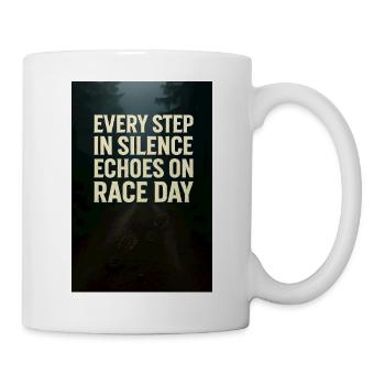 Step_in_Silence - Tasse - Weiß - Rechts