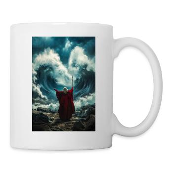 Divine Force Splits the Sea - Mug - white - Right