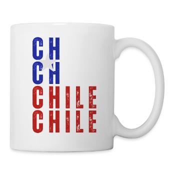 La fierté chilienne, j’aime le Chili - Mug blanc - blanc - Droite